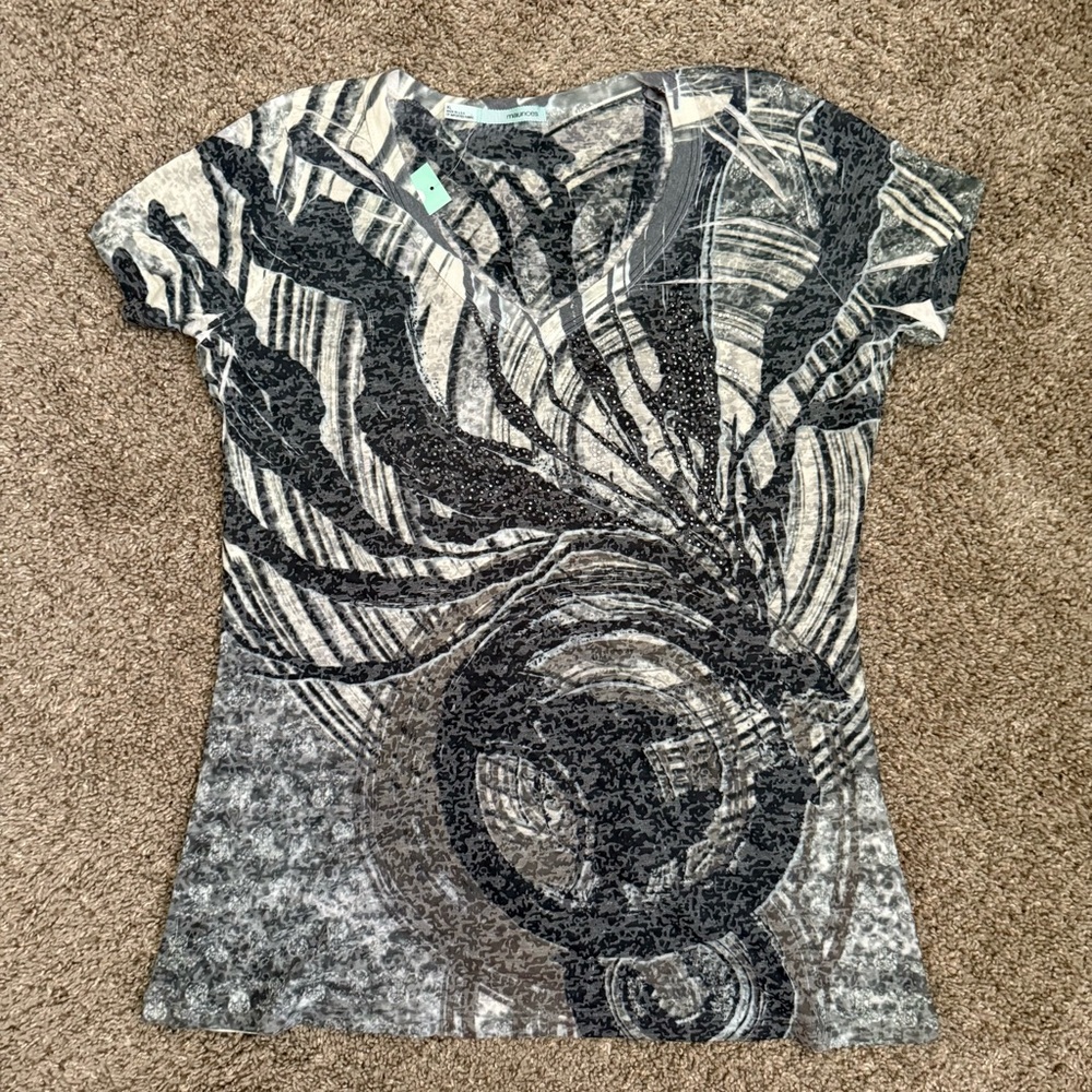 NWT Y2K short sleeve top